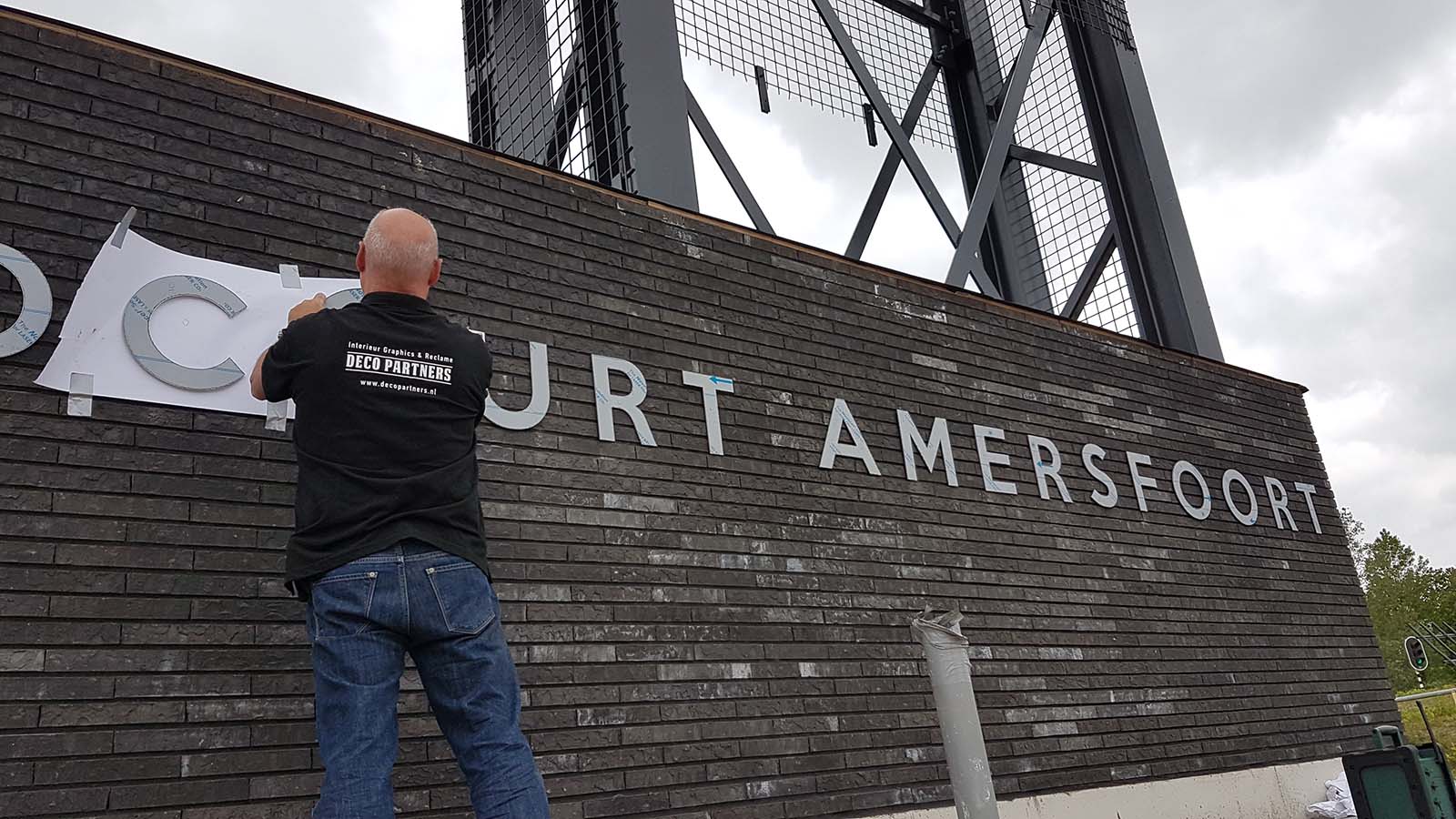 montage RVS reclame letters