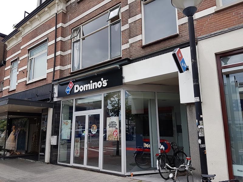 dominos pizza gevelreclame