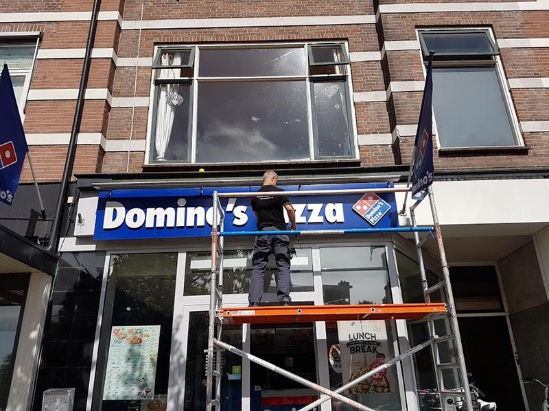 reclamebord verwijderen