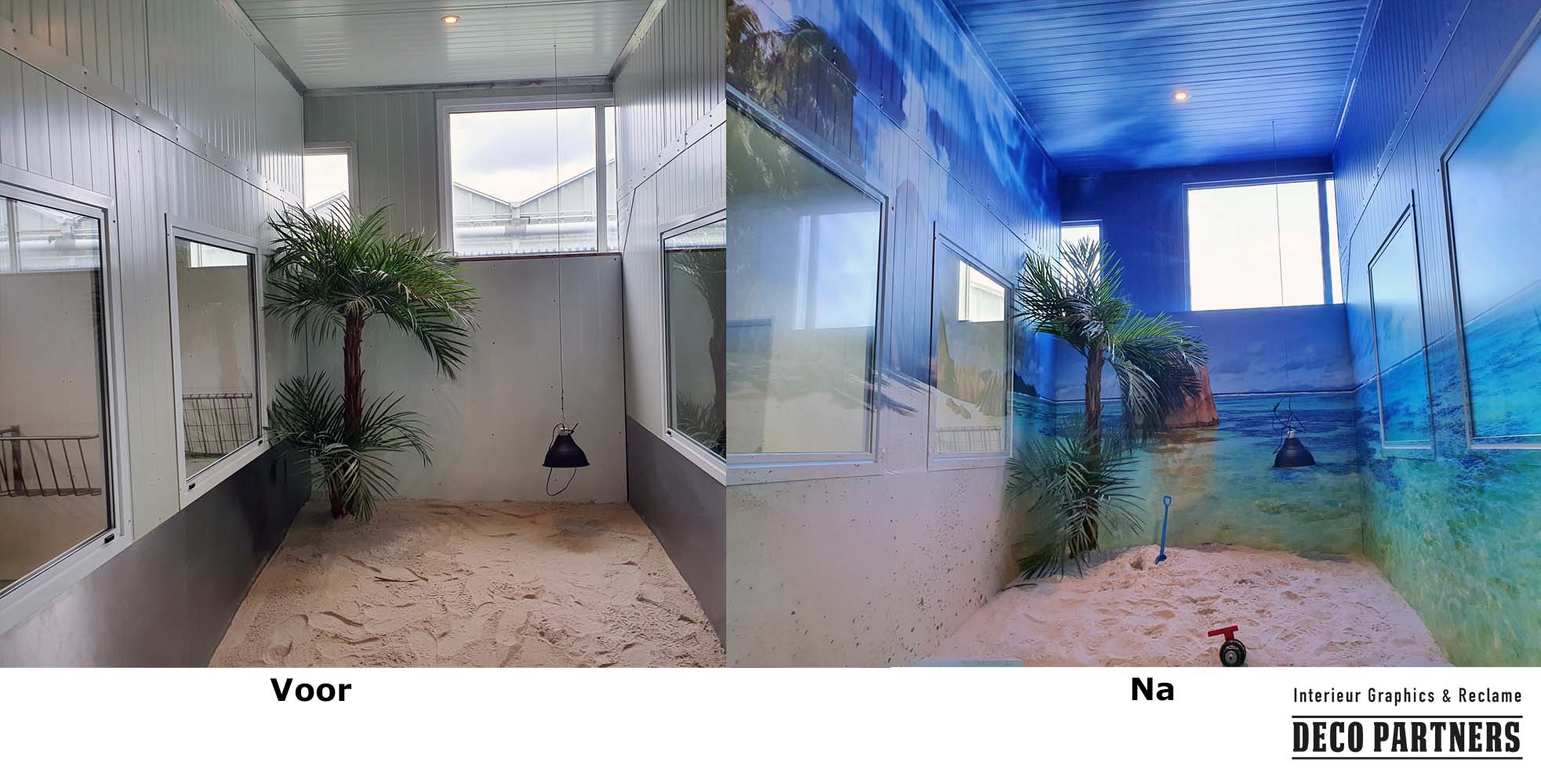 Interieur makeover met fotowanden