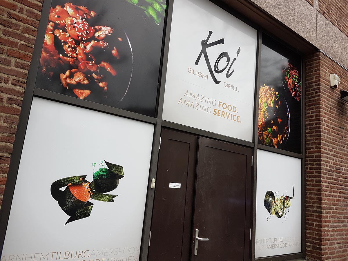reclame op ramen amersfoort