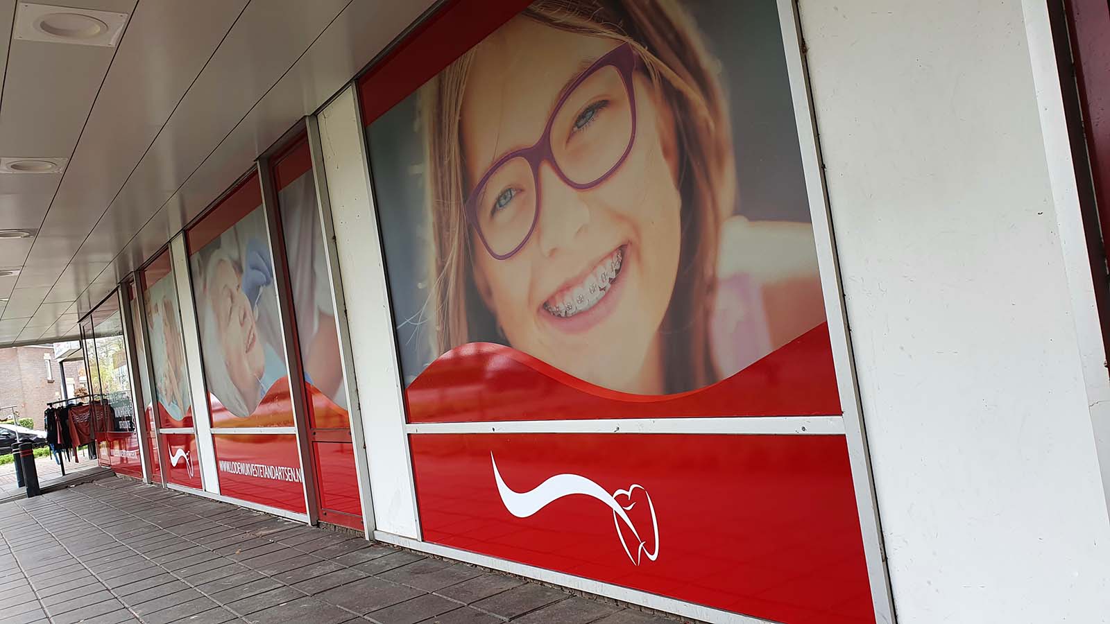 Raambestickering met foto, logo of afbeelding