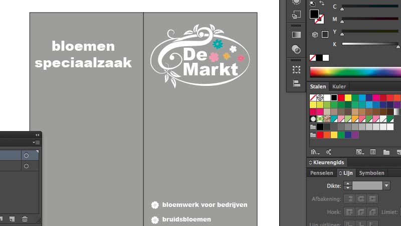 logo ontwerp reclamestickers