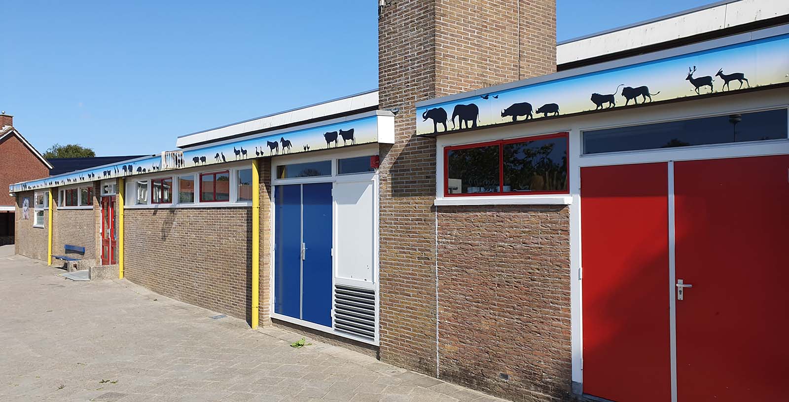 dakrand metamorfose schoolgebouw