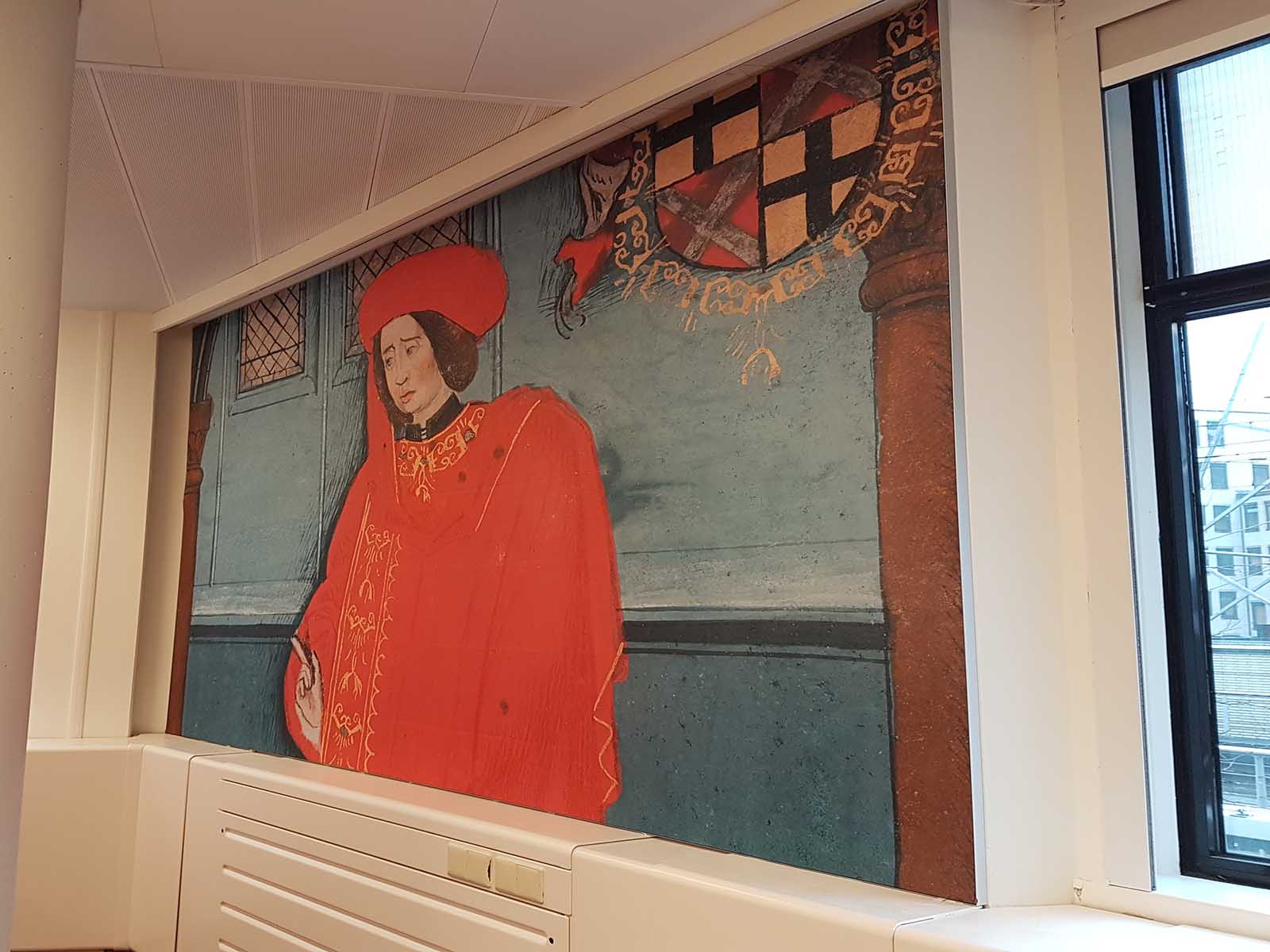 fotowand op moeilijke ondergrond