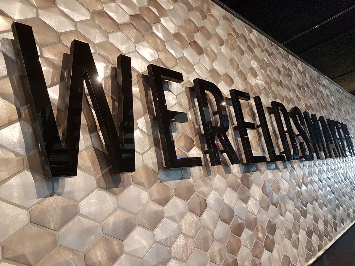 3D letters kunststof